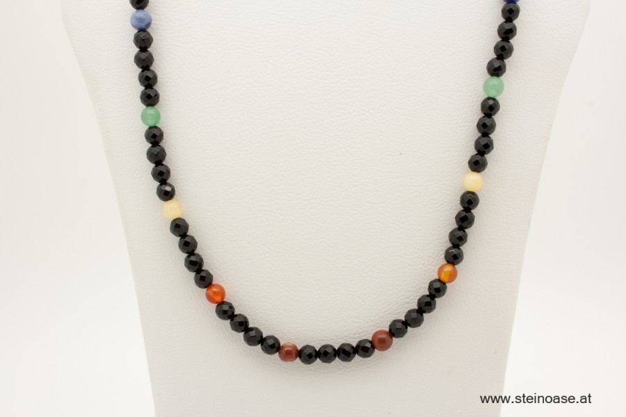 Chakra & Onyx Kette